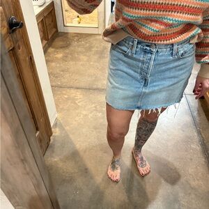 Levi’s 501 Women’s Denim Mini Skirt